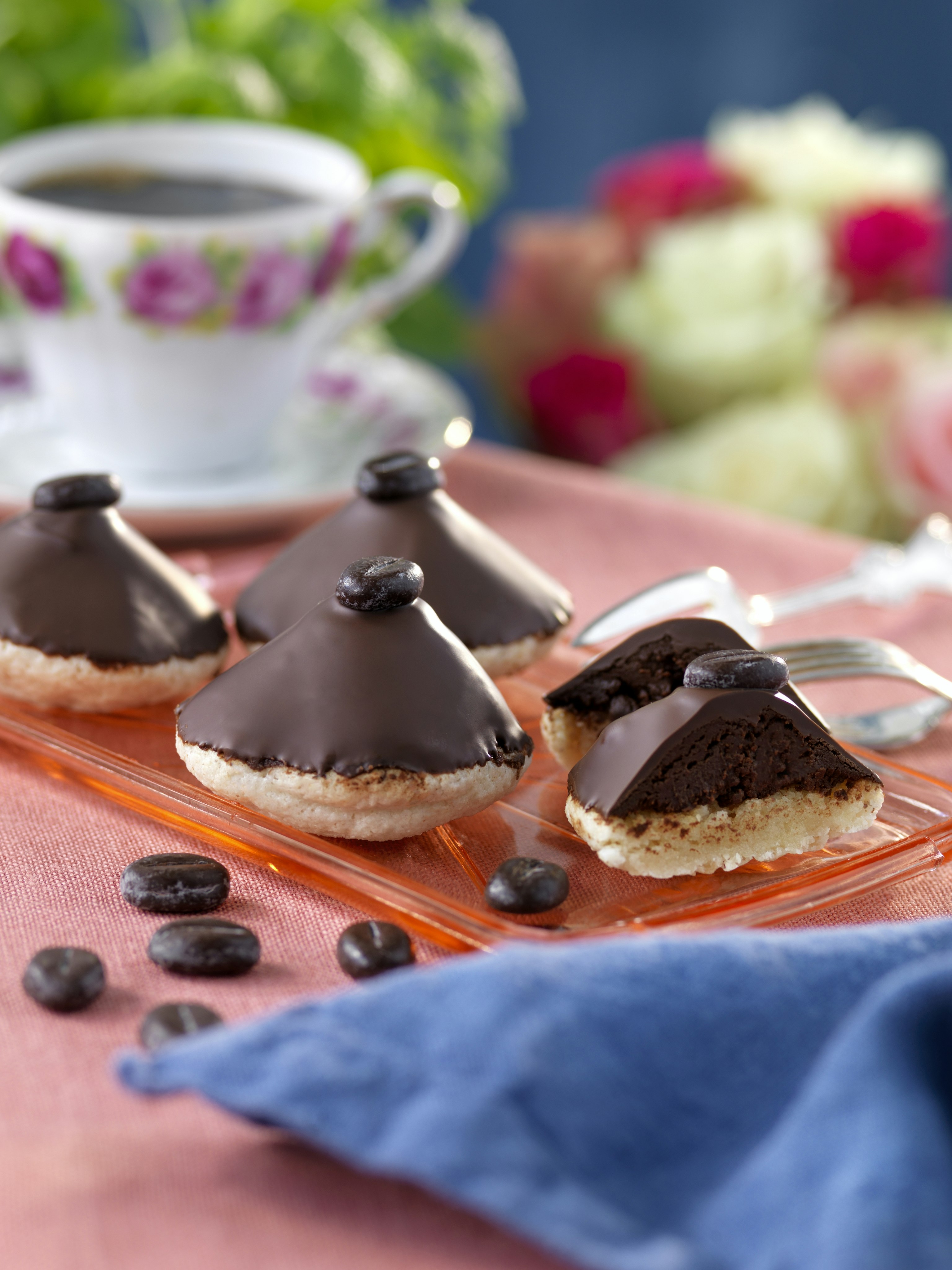 Nutellabiskvier med kaffesmak