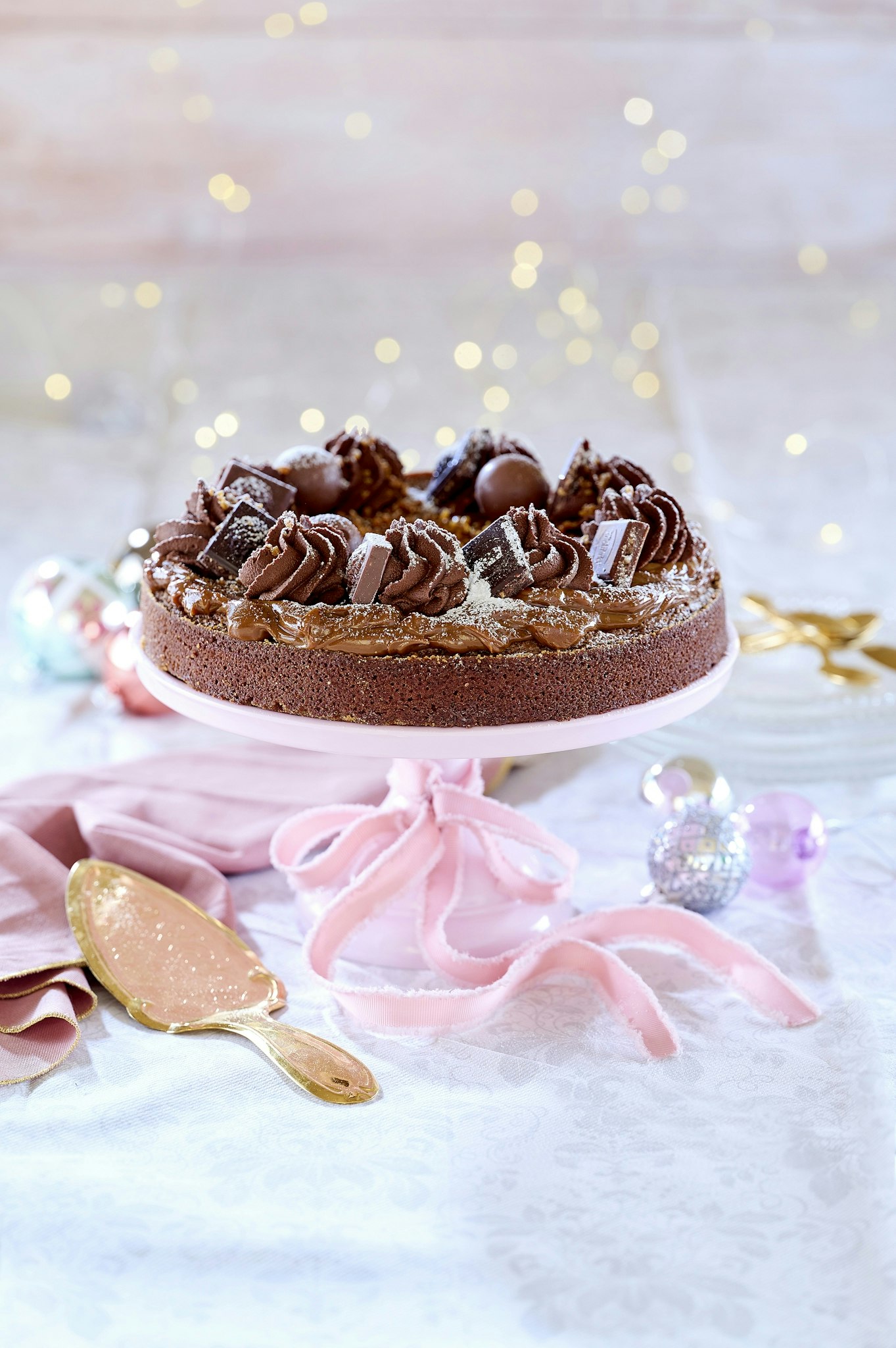 Nyårstårta med chokladfluff