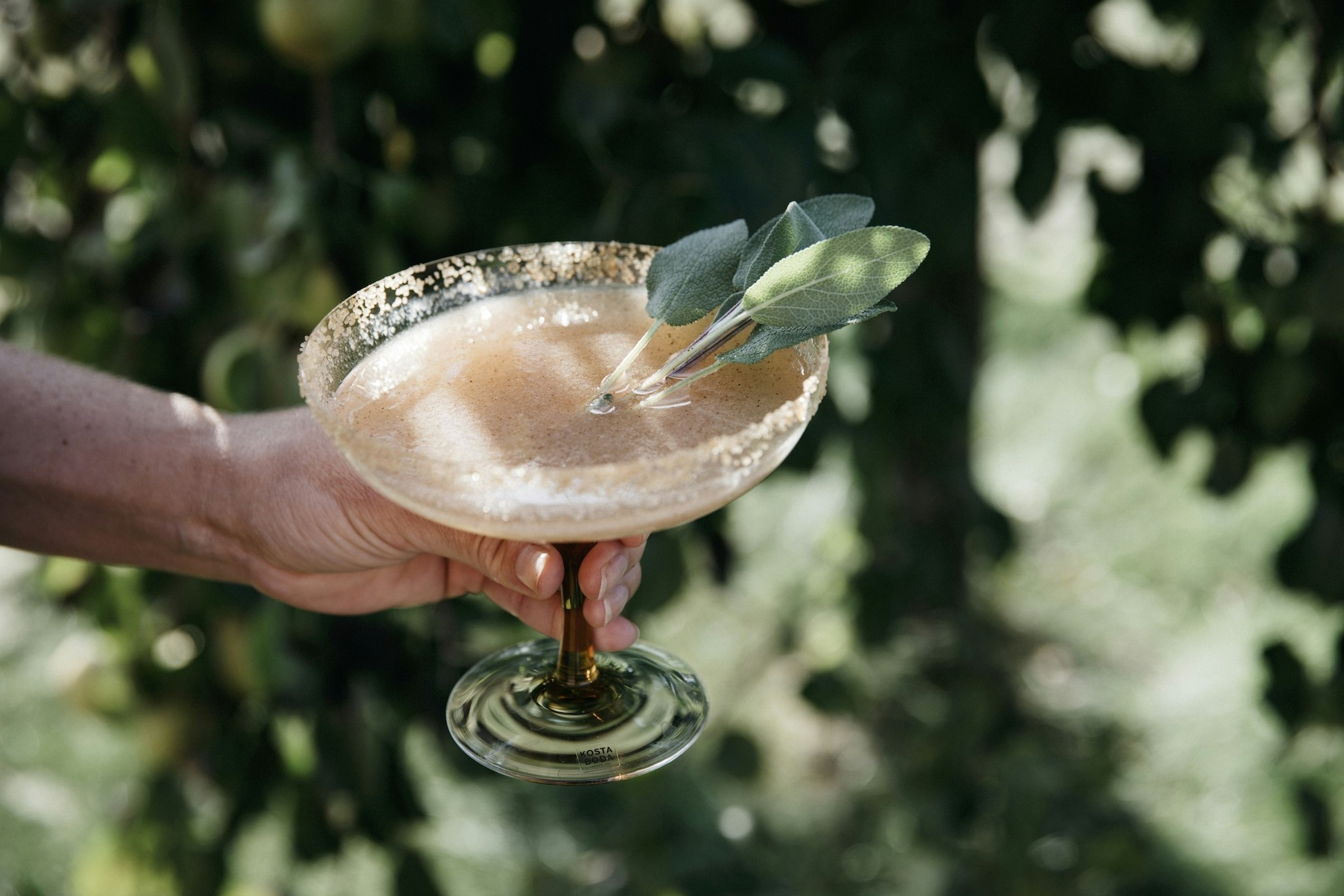 Pärlande pärondrink