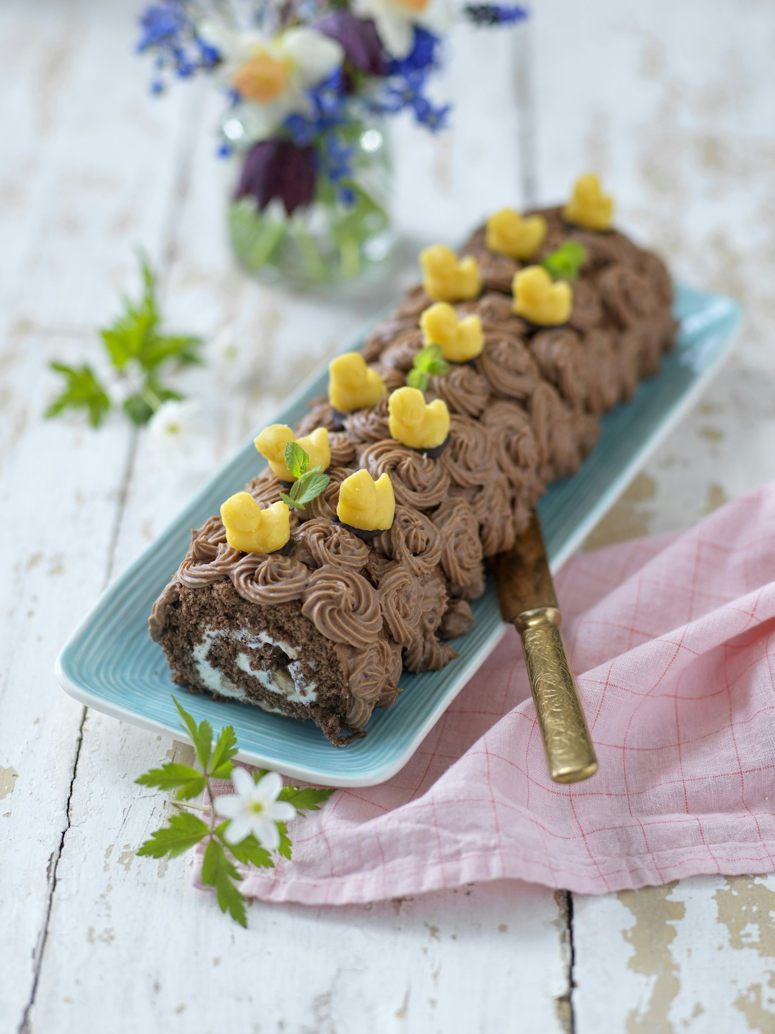 Geishatårta med banan