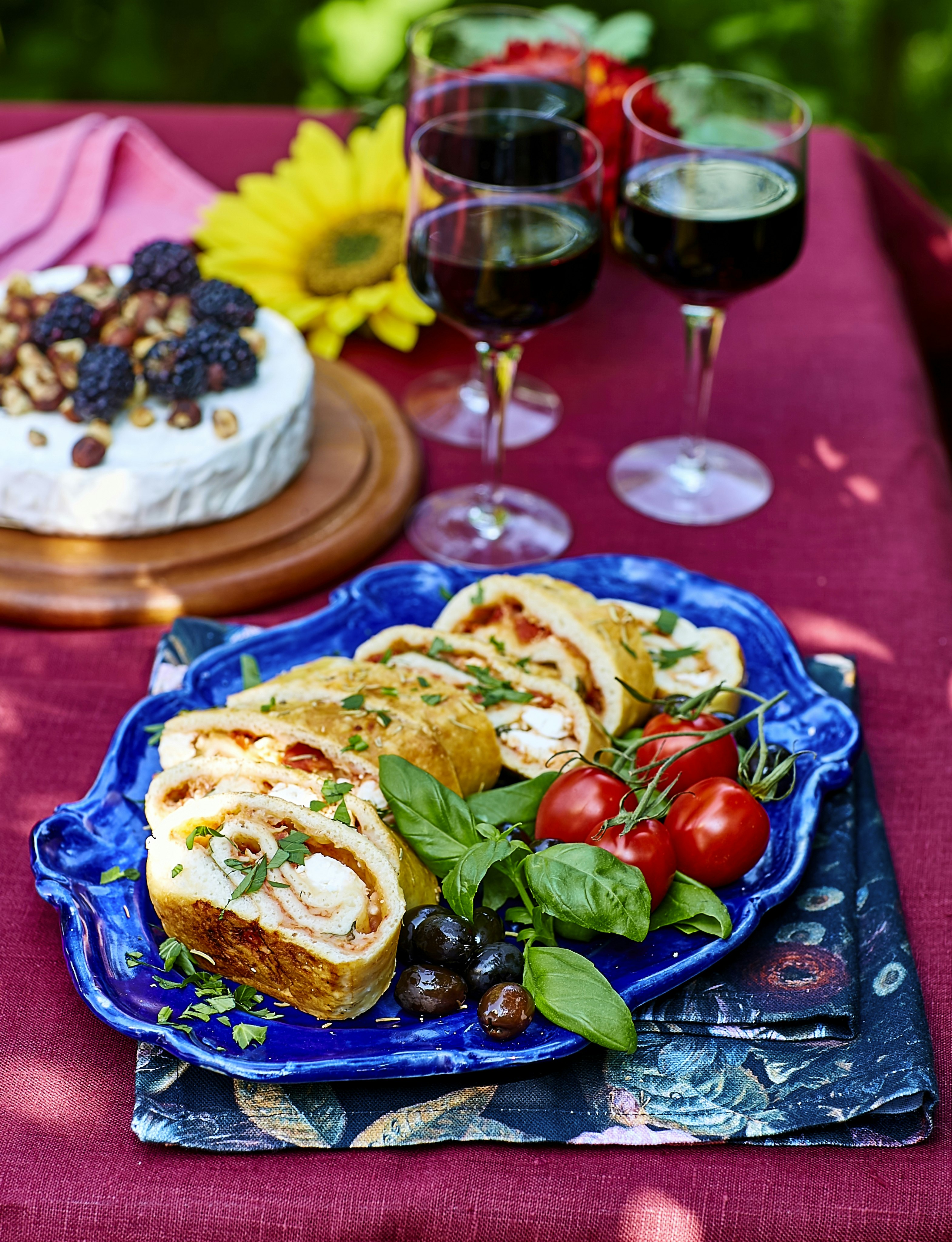 Pizzasnäckor med fetaost