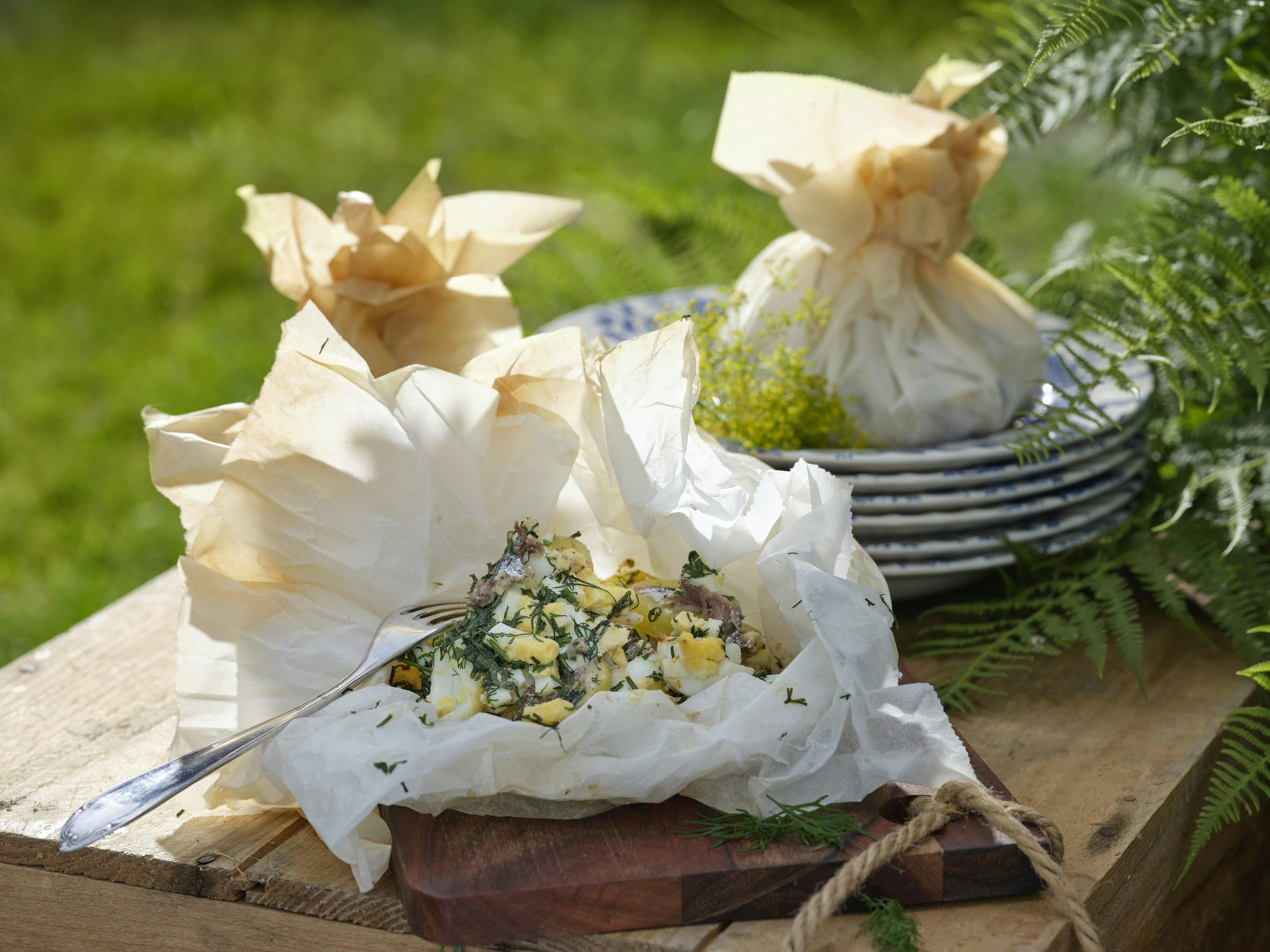 Potatisknyten med ansjovis