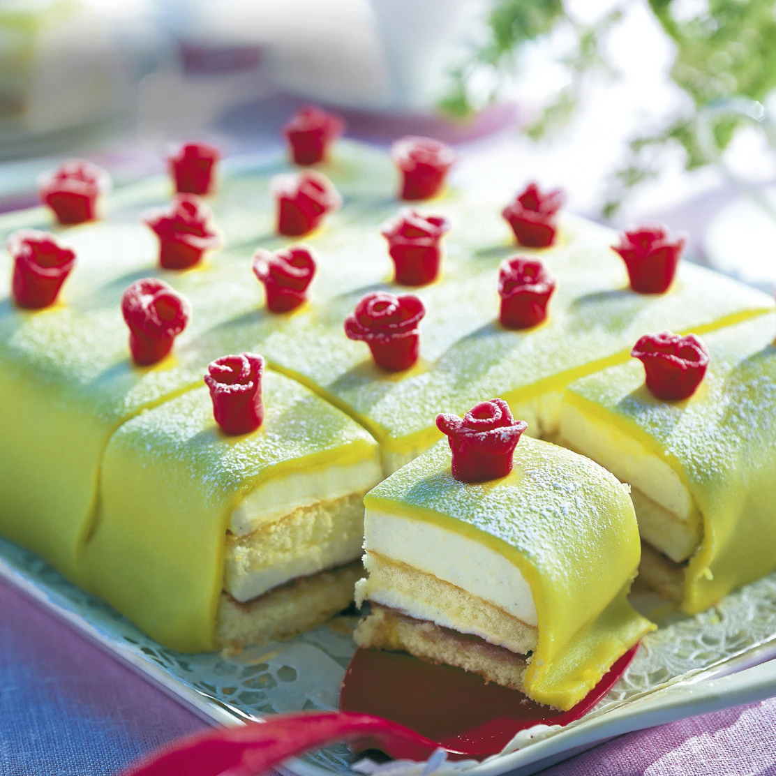 Prinsesstårta i långpanna