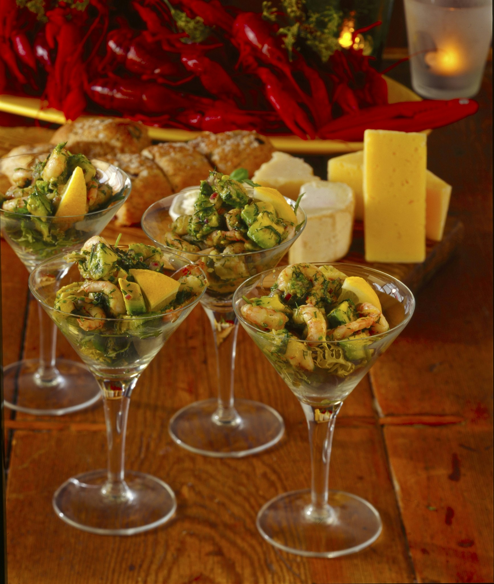 Räkcocktail med avokado