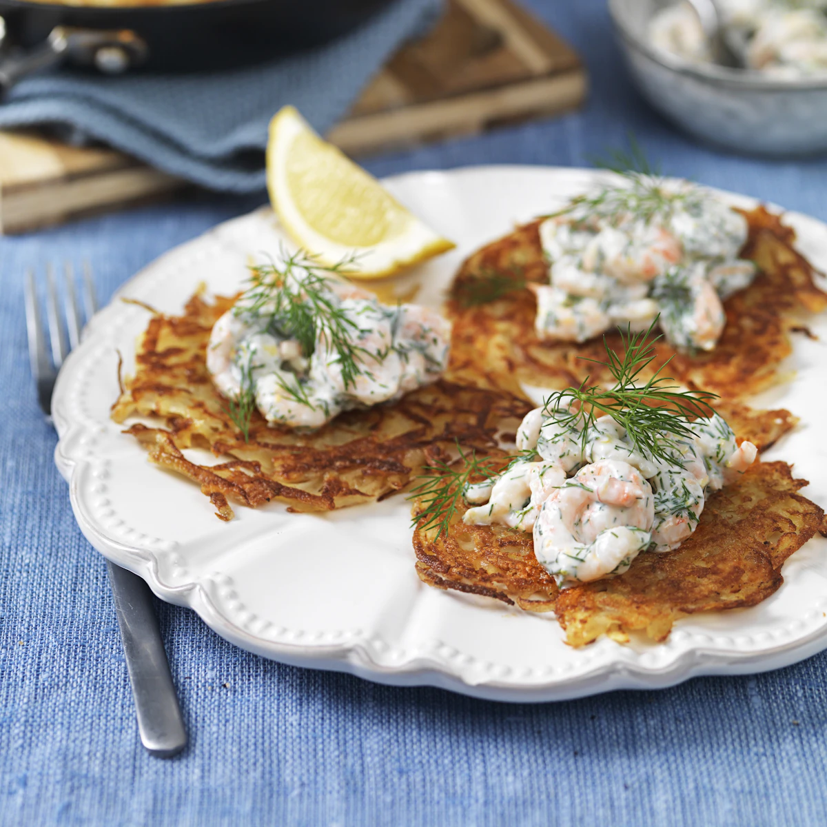 Arkö Räkor Rårakor med parmesan och räkröra