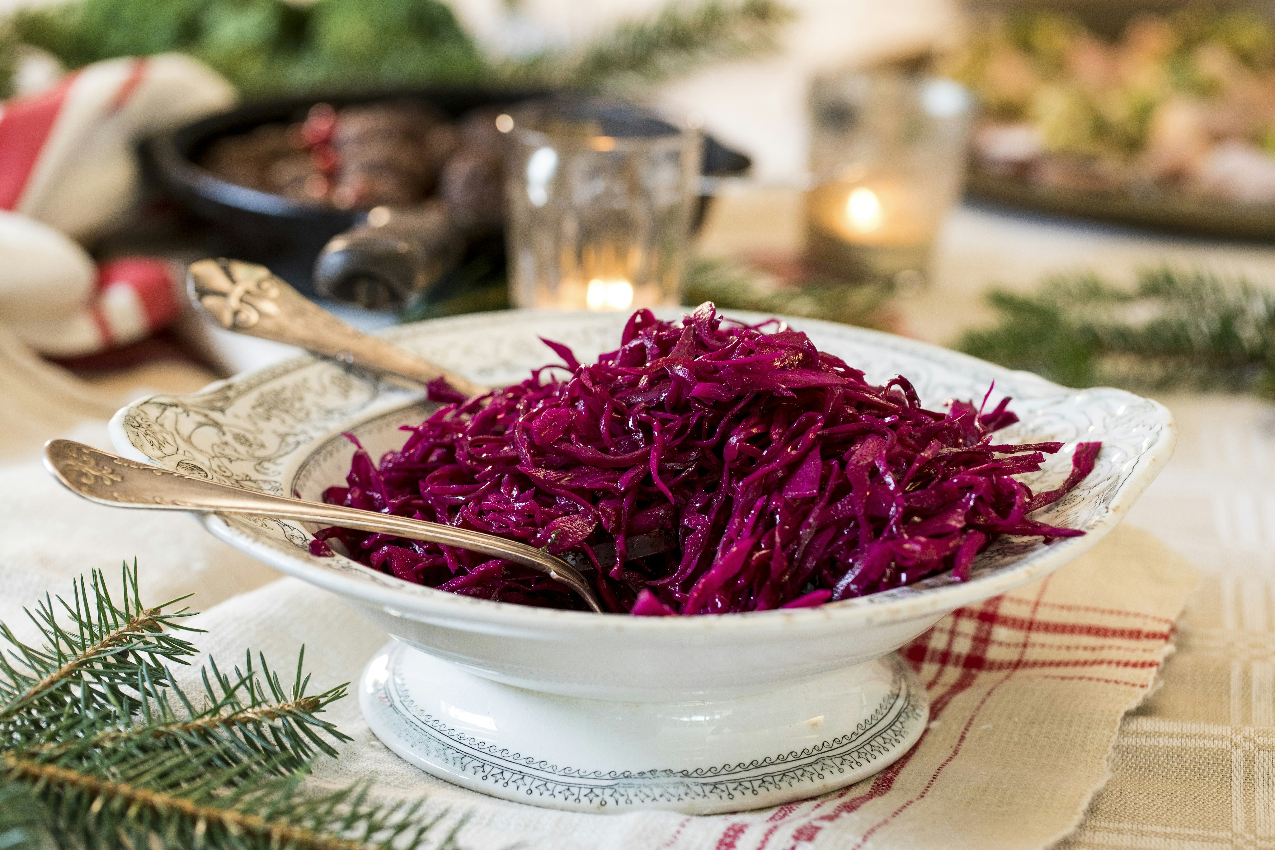 Raw rödkål till jul