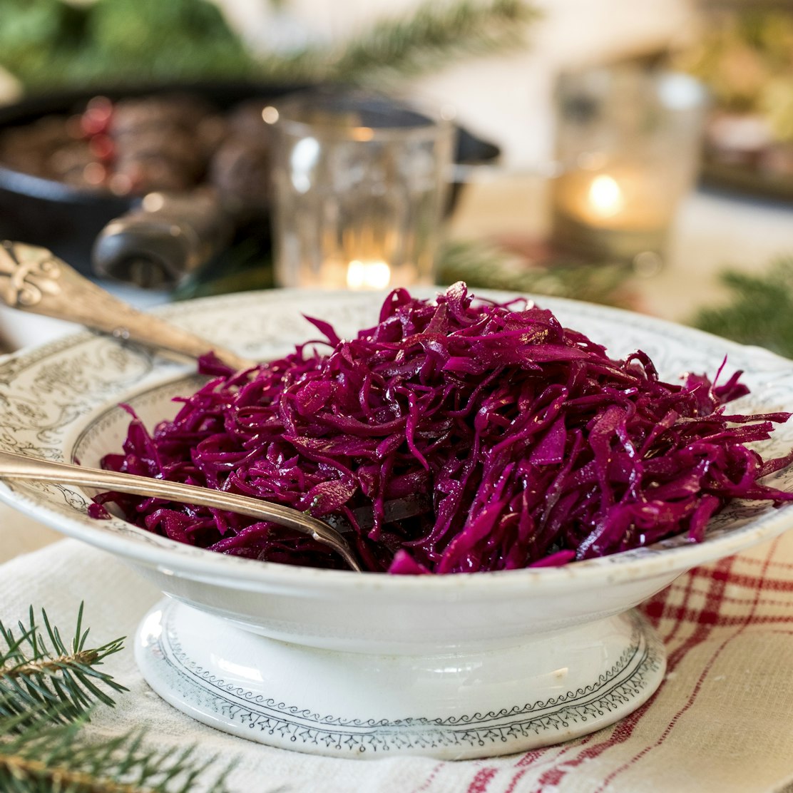 Raw rödkål till jul