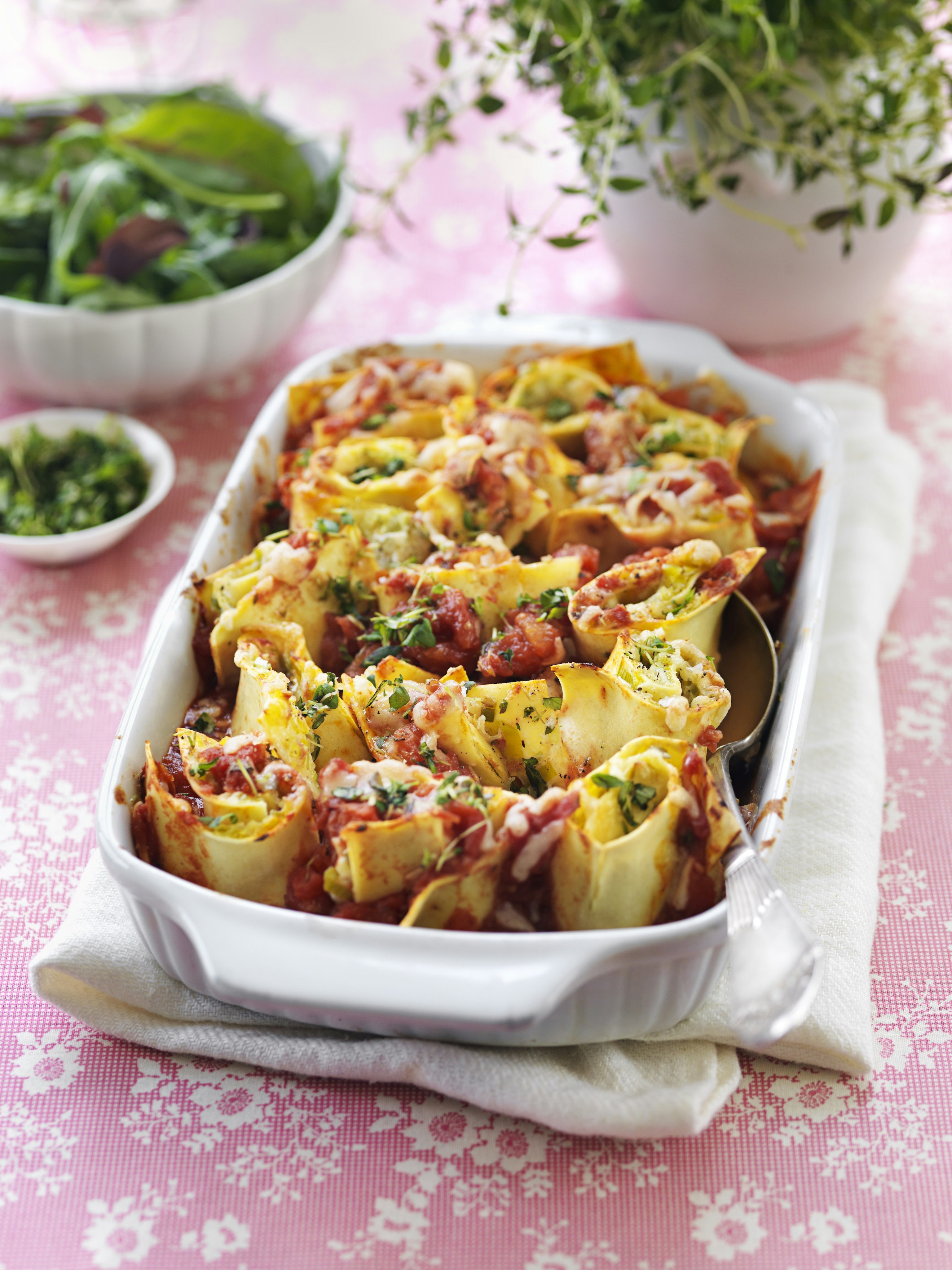 Ricottafyllda pastastubbar