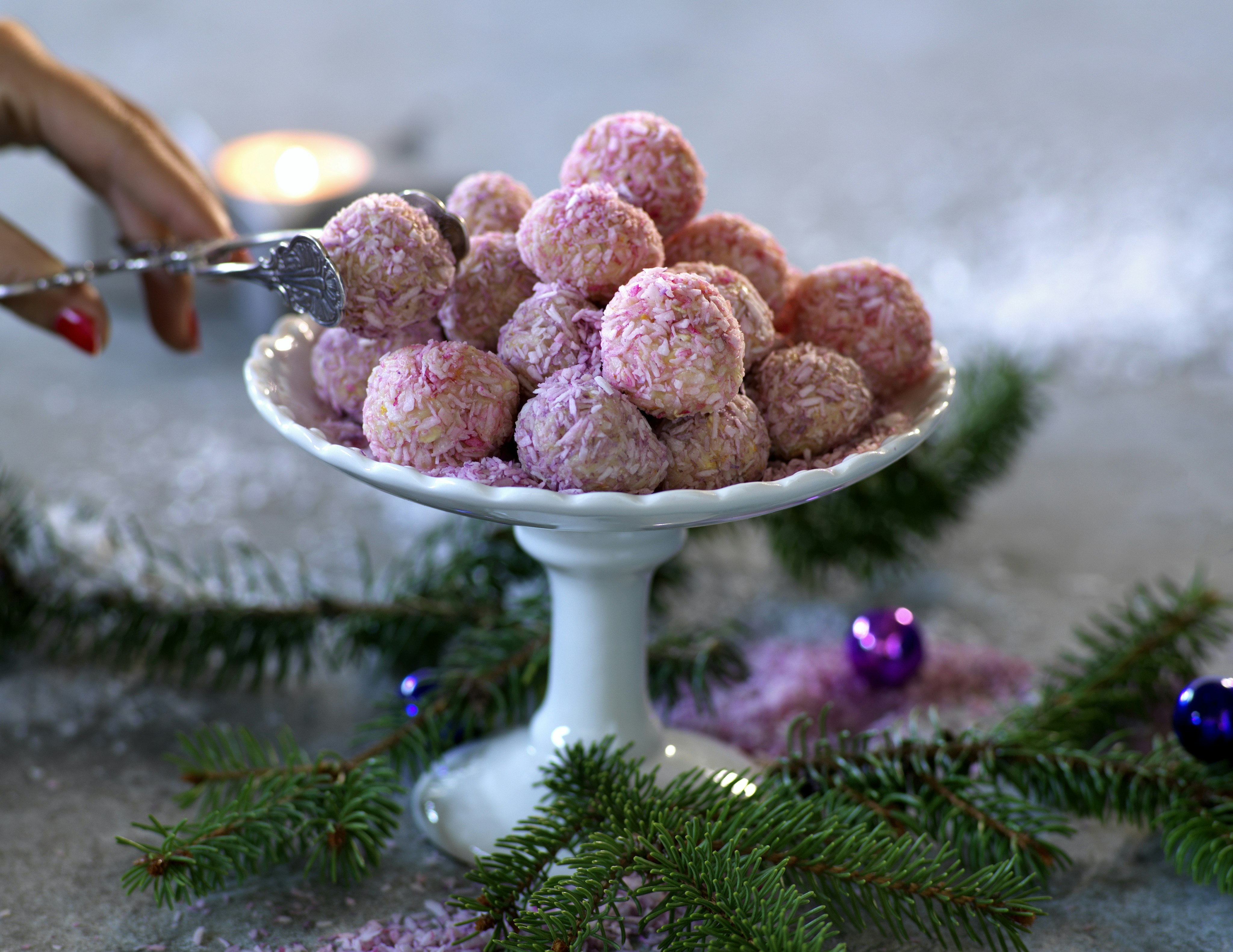 Hälsosamma kokosbollar Hälsosamma kokosbollar