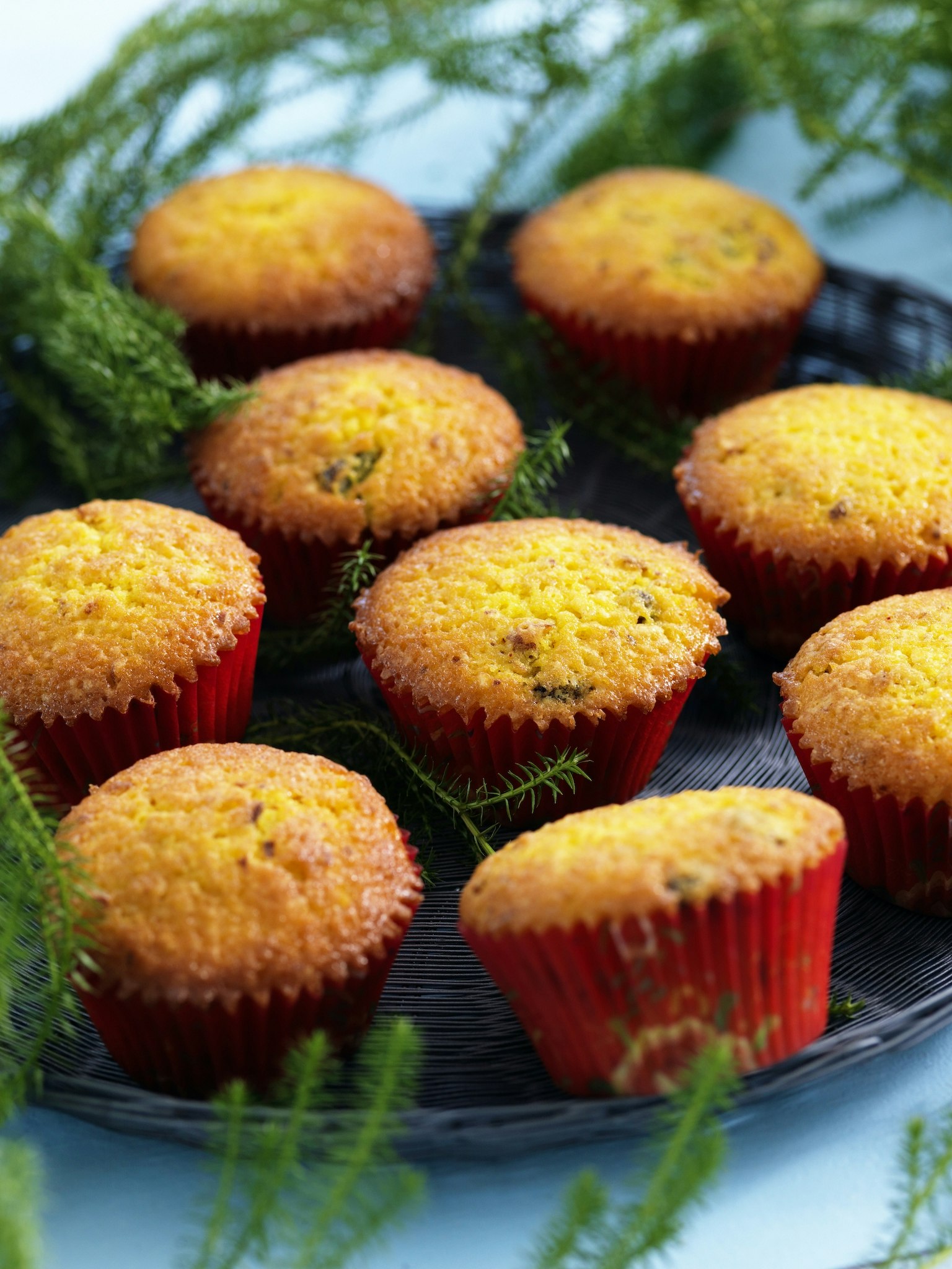 Saffransmuffins med russin