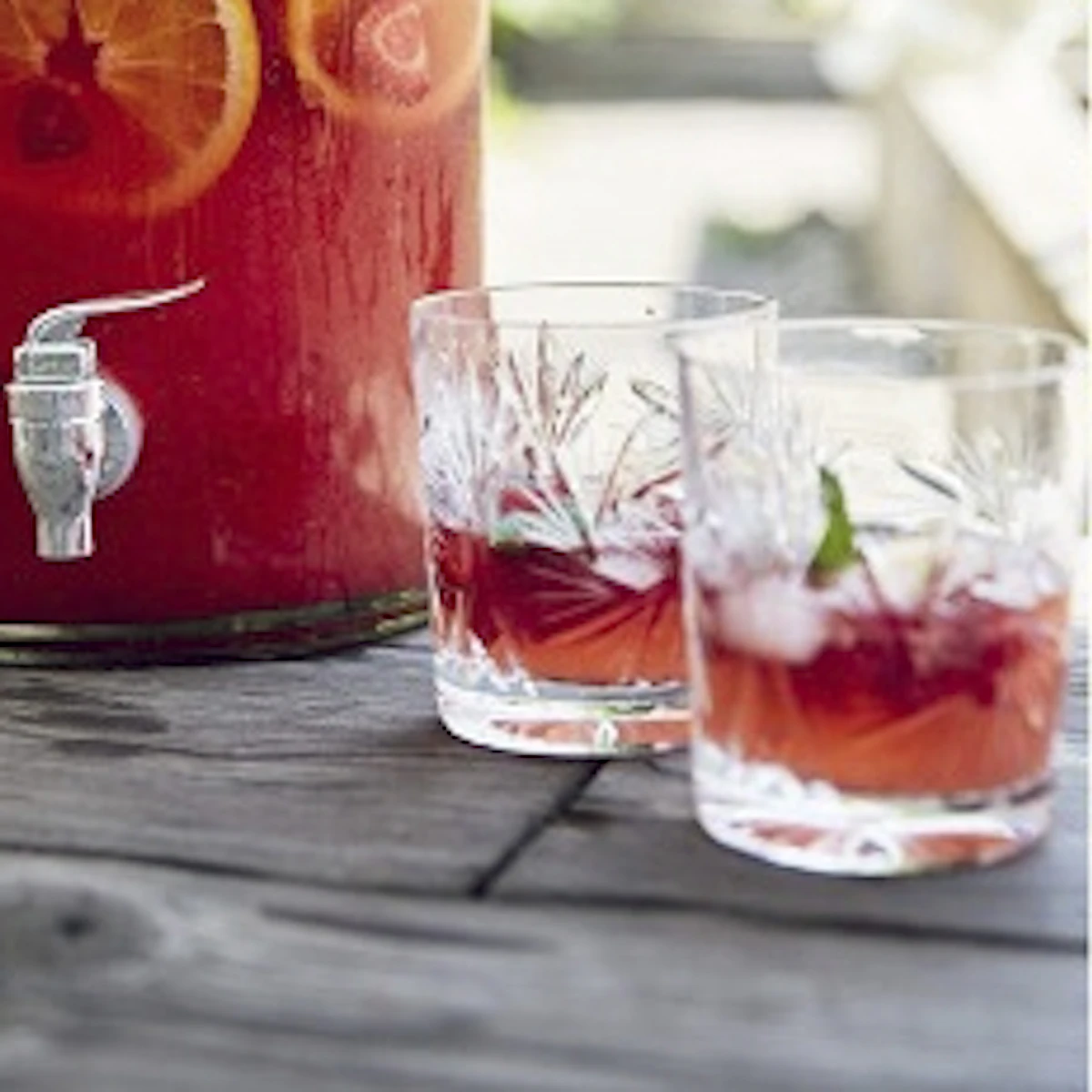 Sangria med jordgubbar