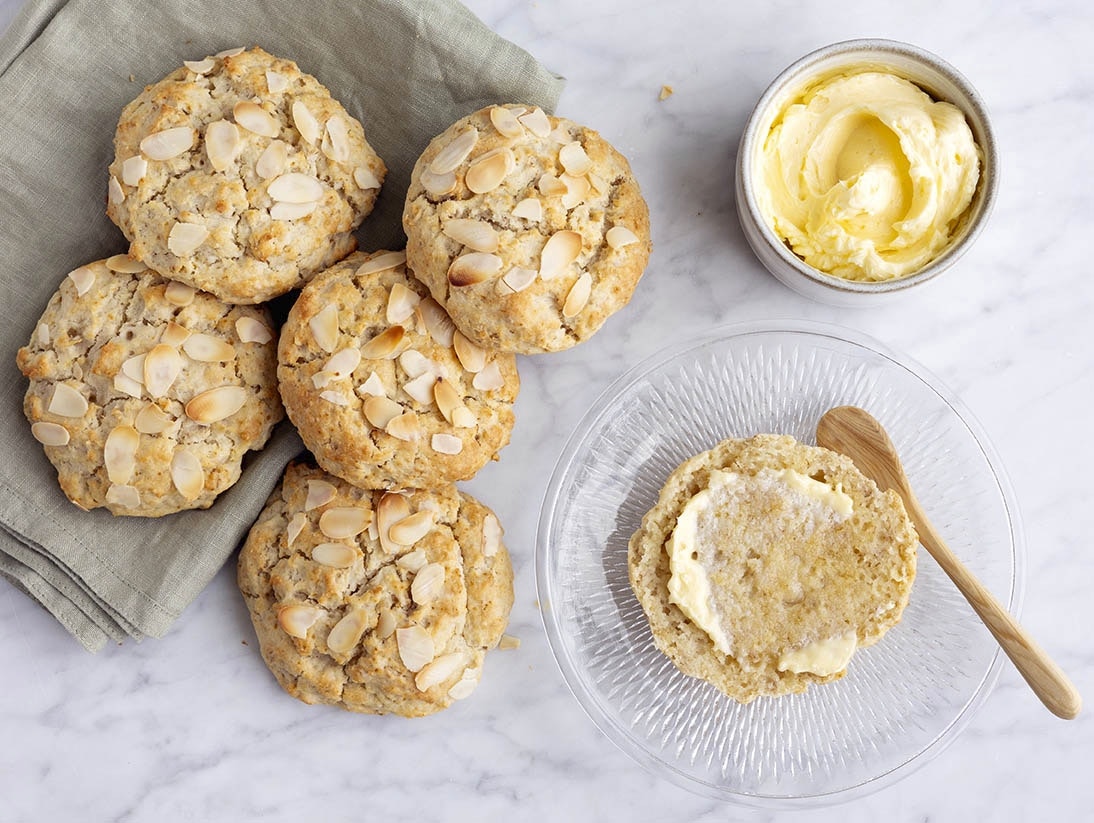 Scones med havregryn