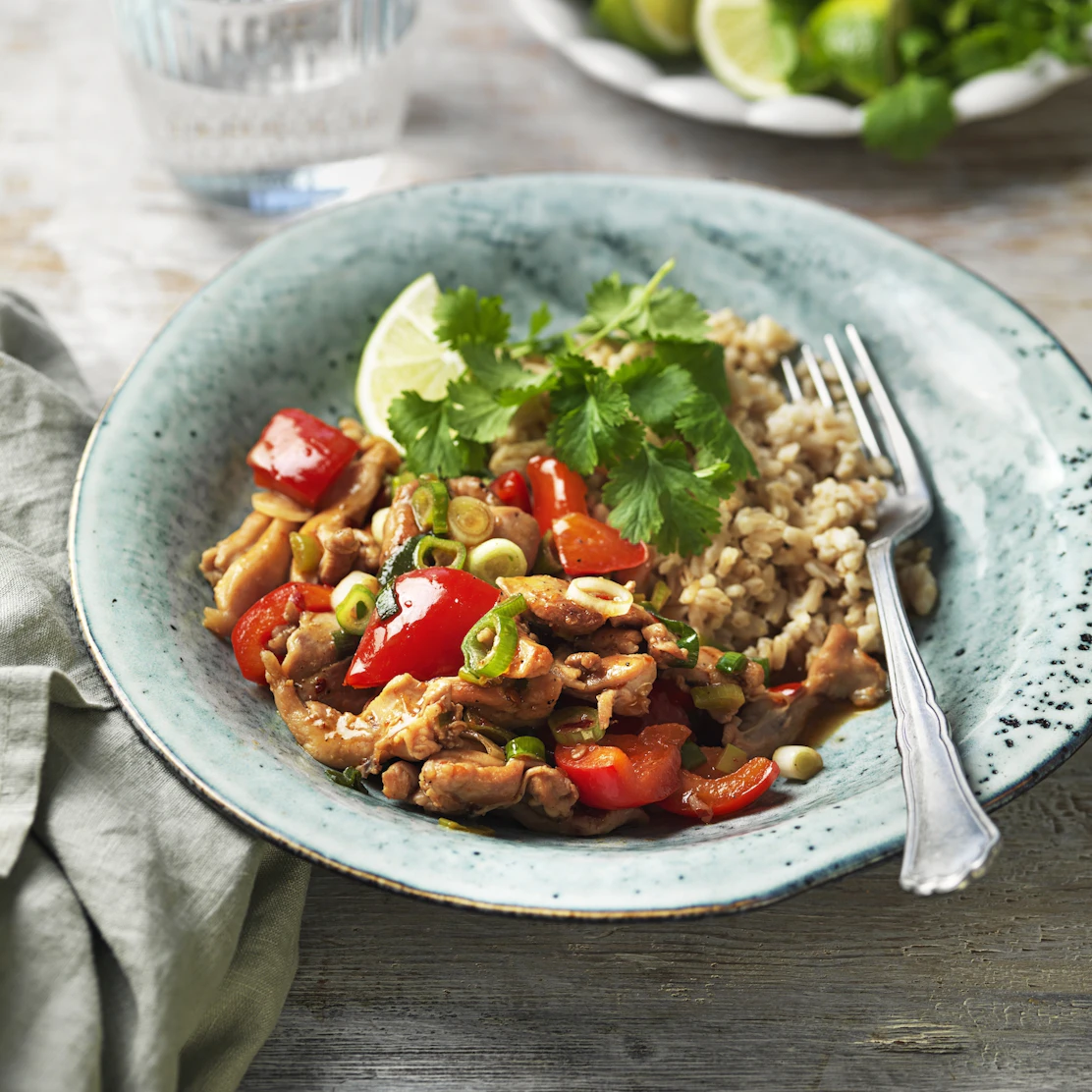 Sesamstekt Kycklingl rfil Med Lime Och Chili sesamstekt-kycklingl-rfil-med-lime-och-chili