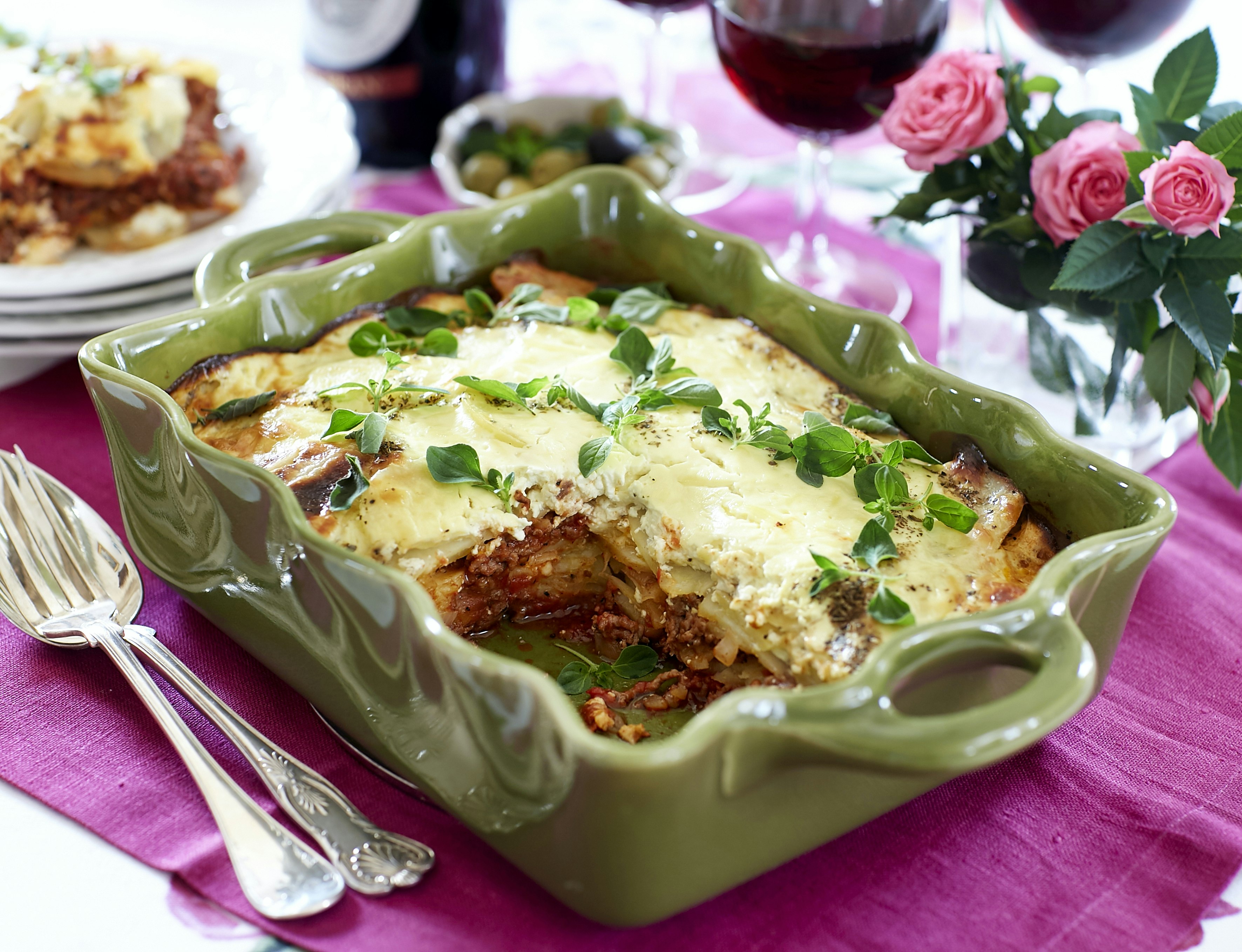 Skånsk moussaka med potatis