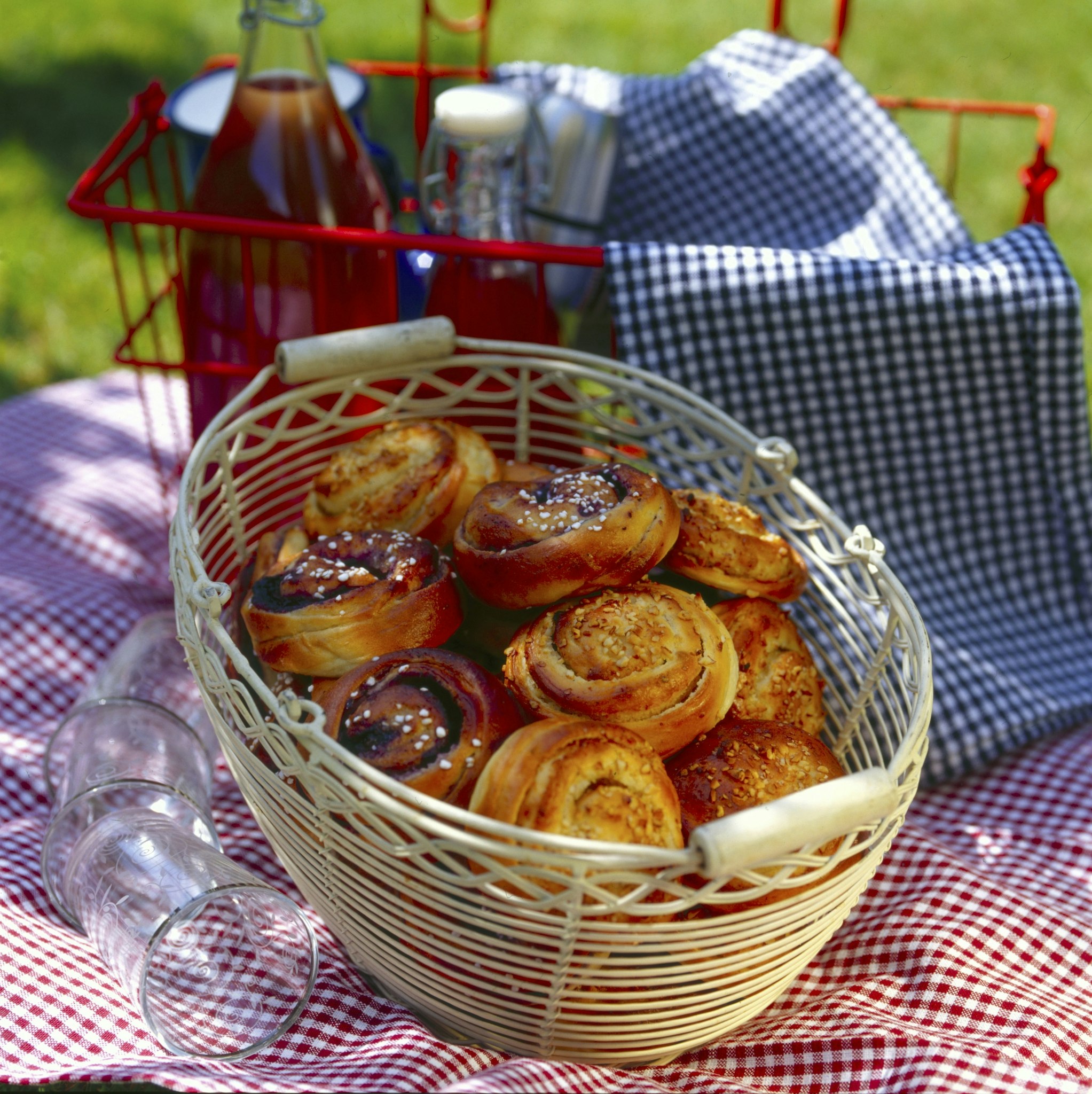 Snurror med fina fyllningar