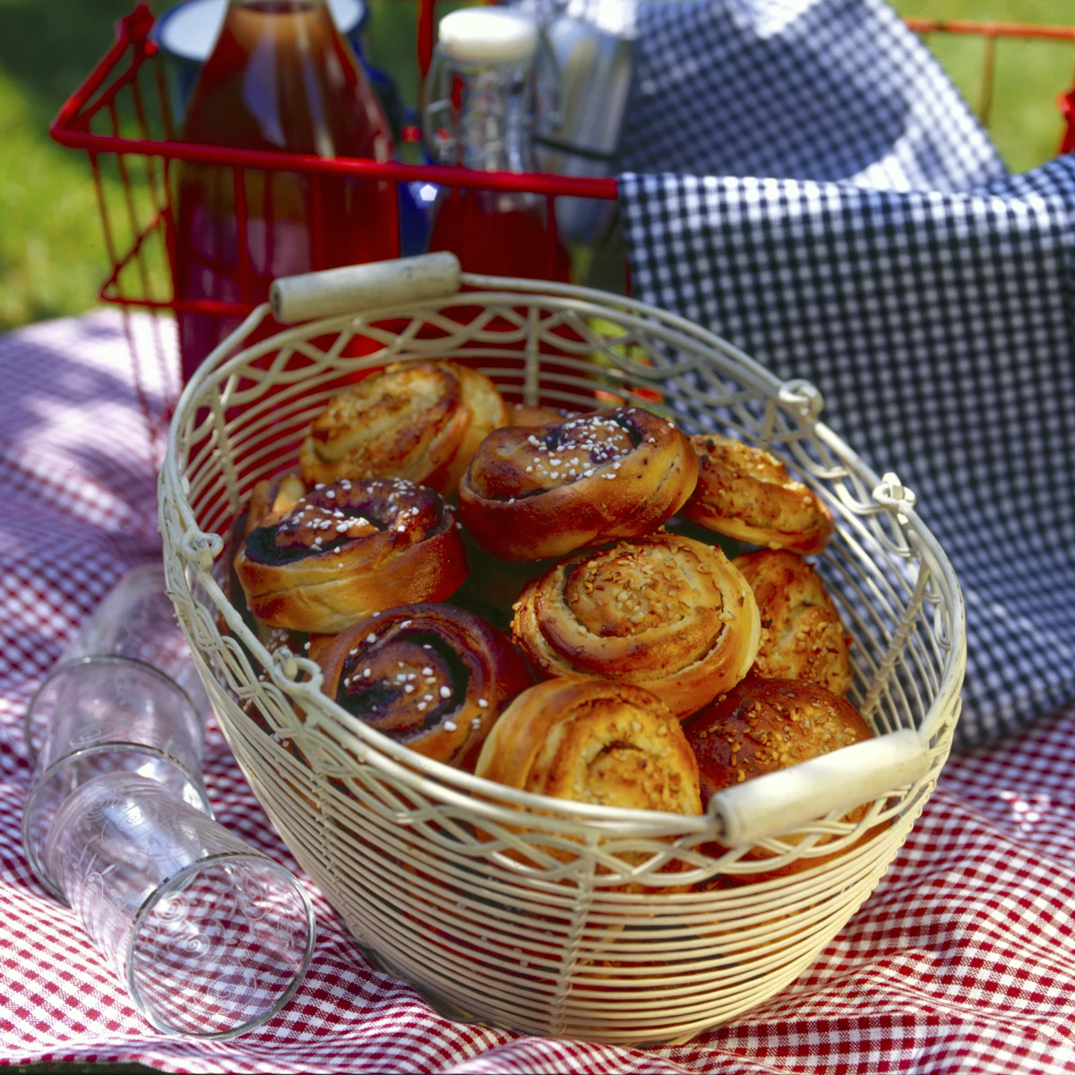 Snurror med fina fyllningar