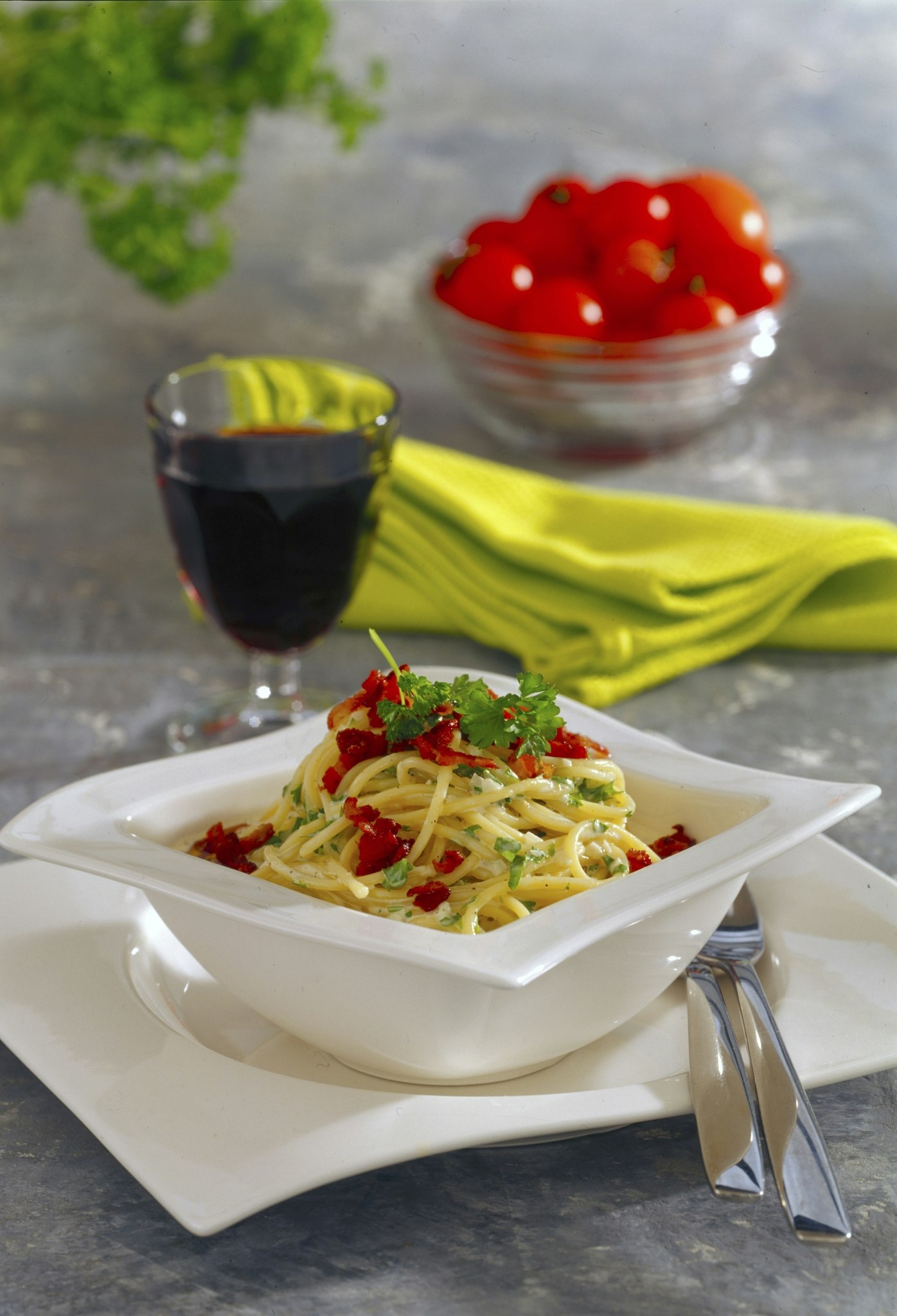 Spagetti carbonara Spagetti carbonara