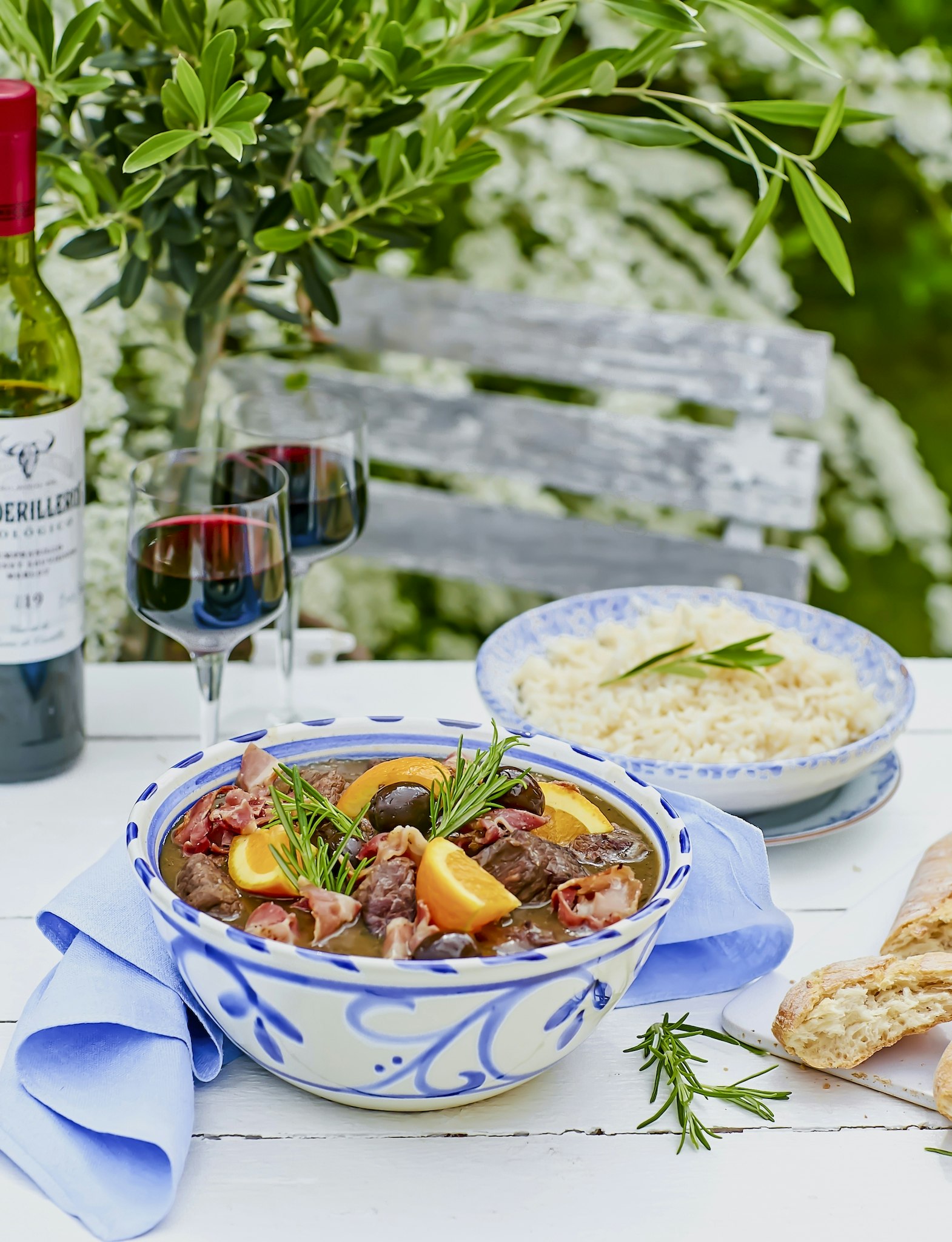 Spansk lammgryta med apelsin