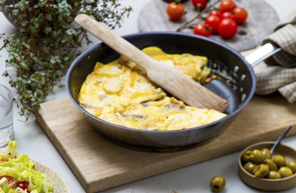 Spansk potatistortilla