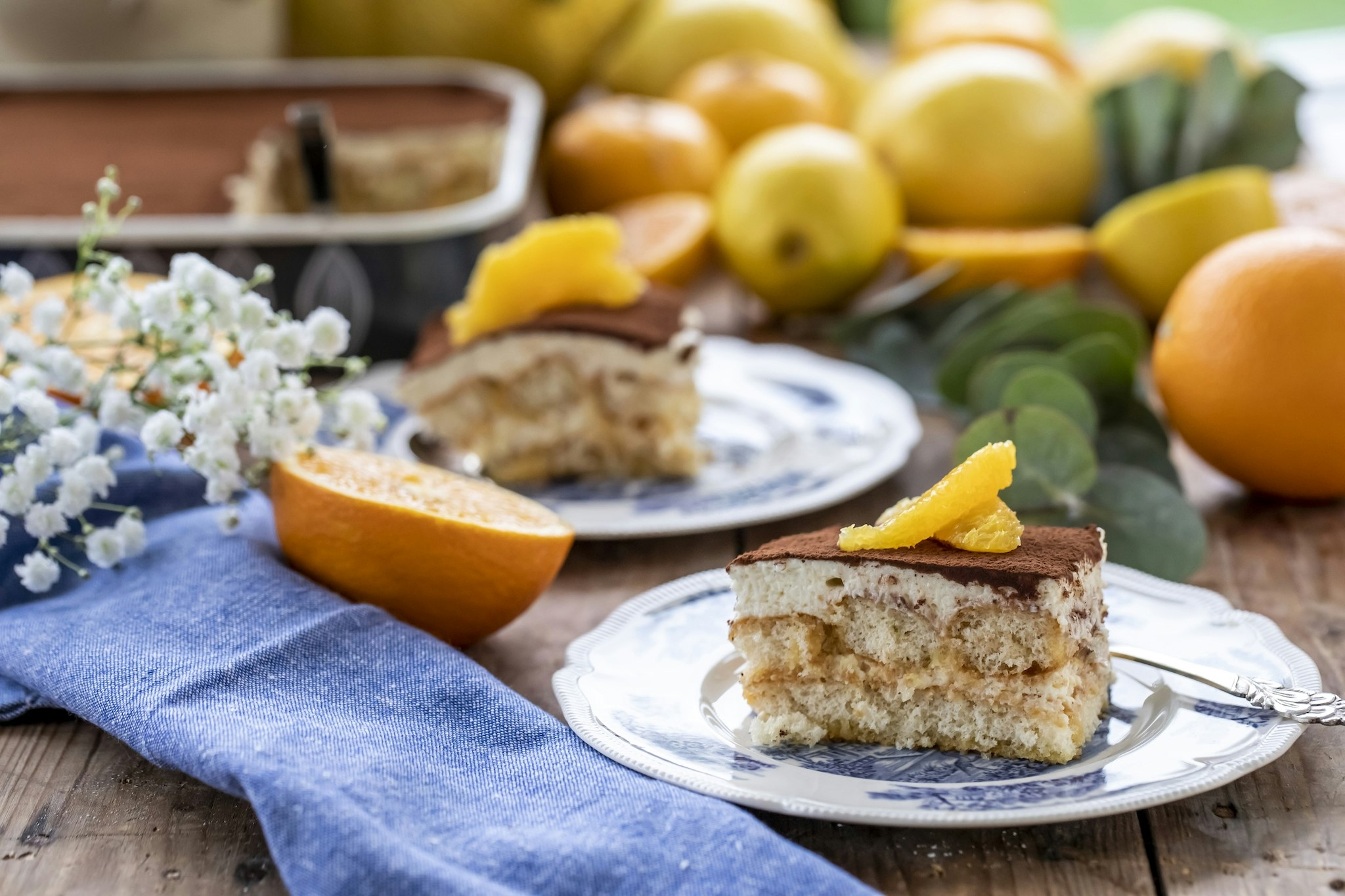 Tiramisu med apelsin och vanilj