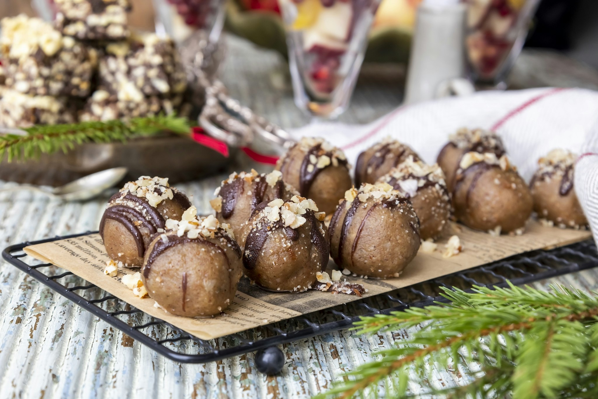 Kokosbollar med smak av Bounty