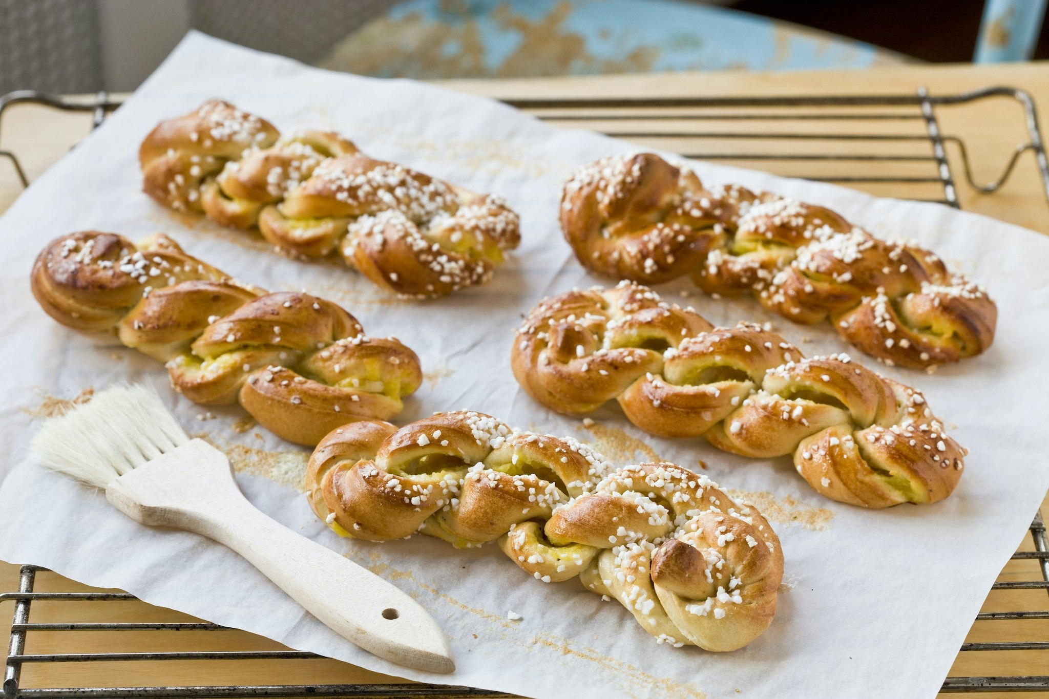 Underbara vaniljflätor