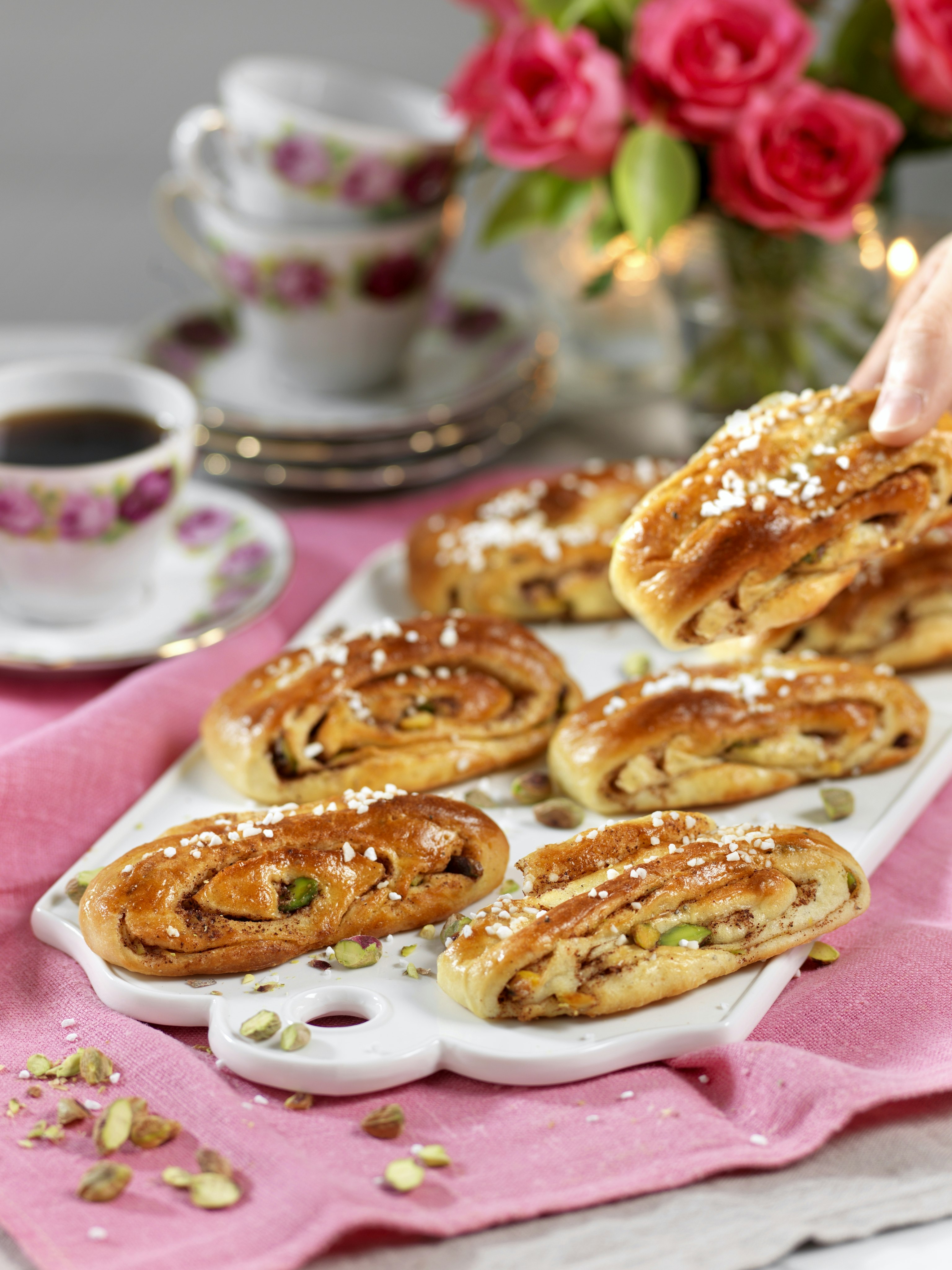 Vegabullar med pistaschnötter