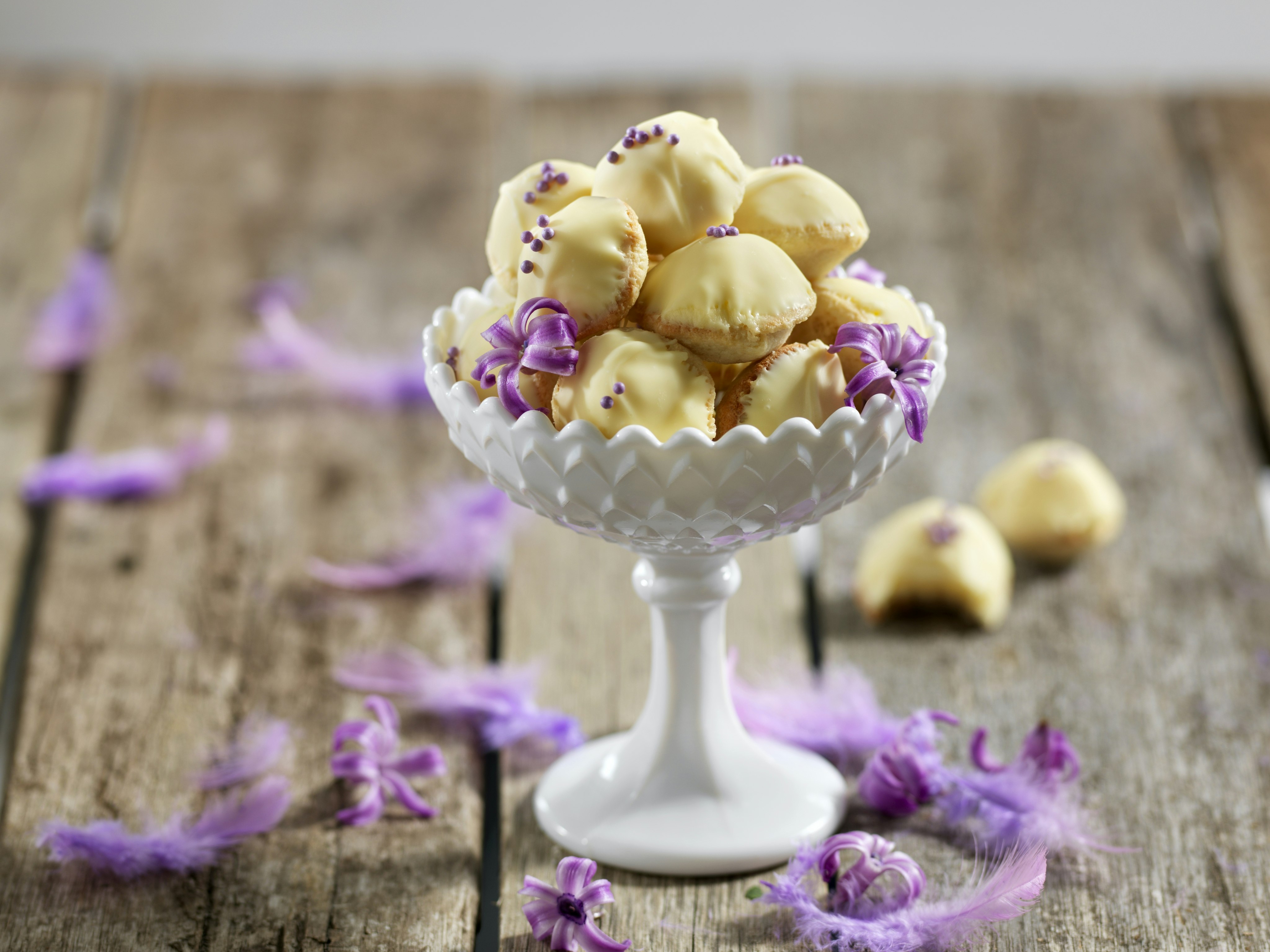 Vita chokladbiskvier